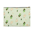 Pear Pattern Accessory Pouch — Watercolor Fruit Bag