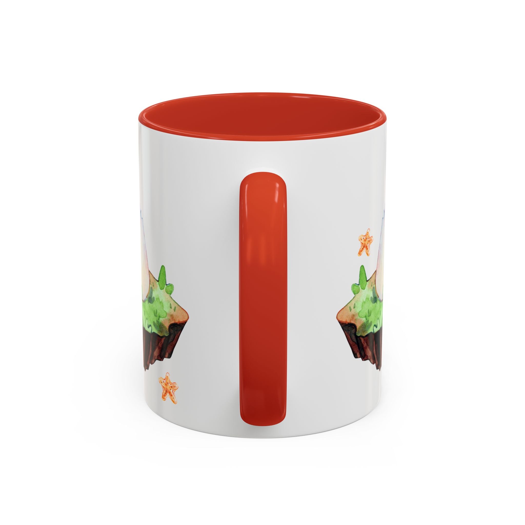 Sleeping Chicken in a patch of Roses Coffee Mug – Cute Watercolor Mug (11/15oz)