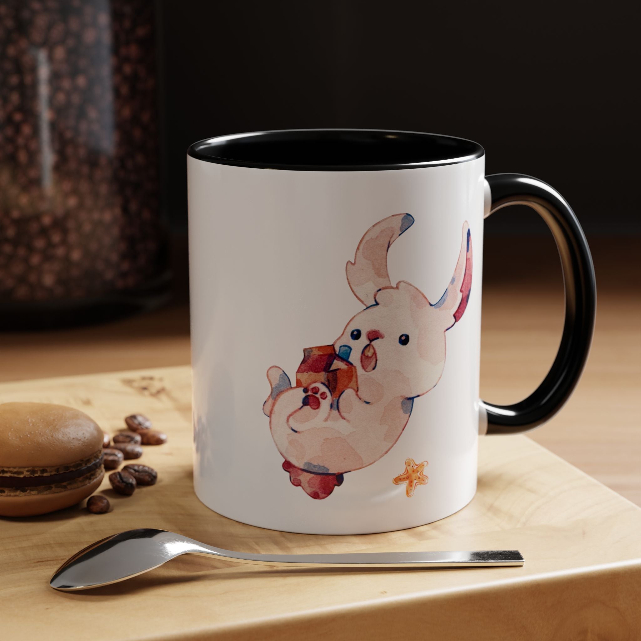 Sweet Bunny Coffee Mug – Cute Watercolor Mug (11/15oz)