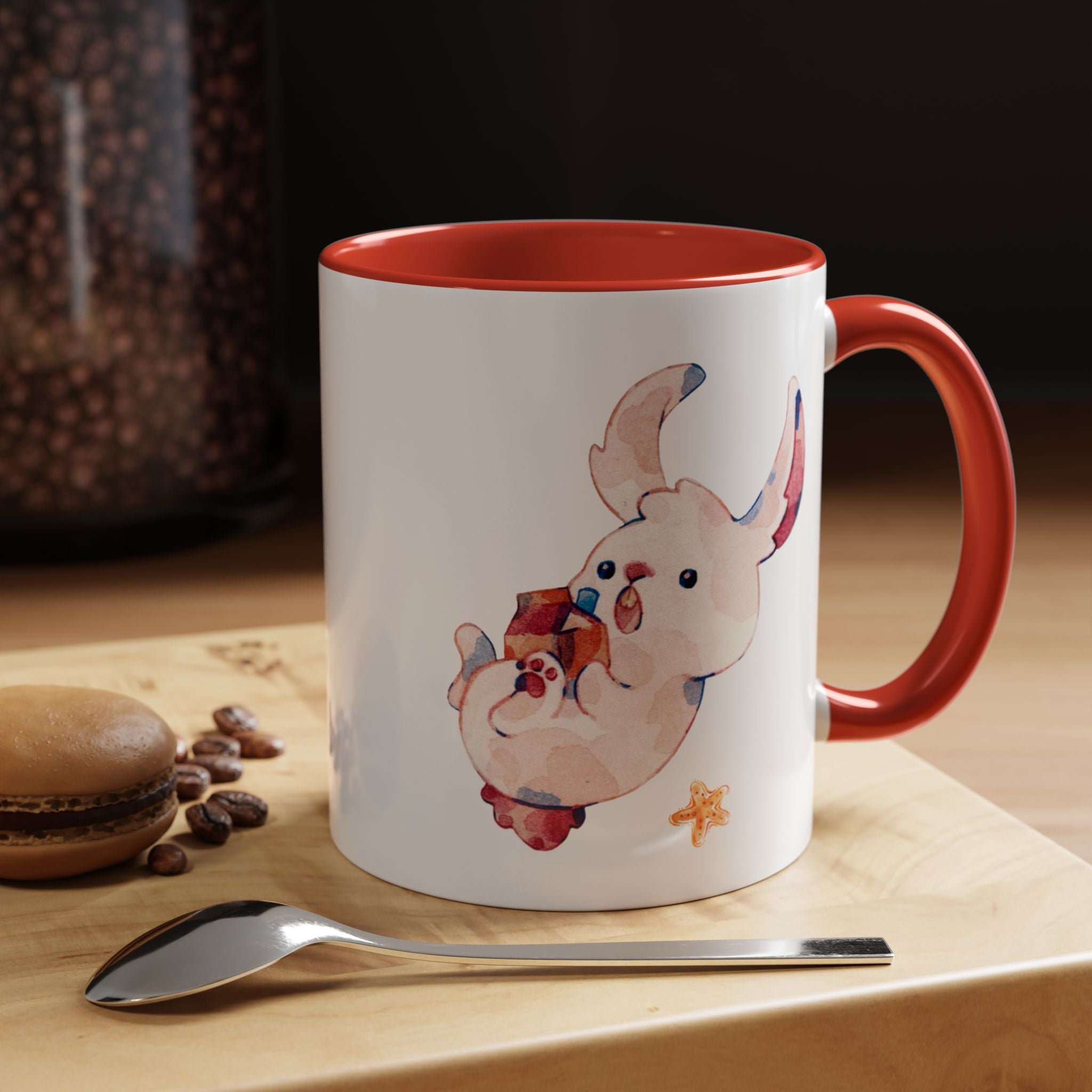 Sweet Bunny Coffee Mug – Cute Watercolor Mug (11/15oz)