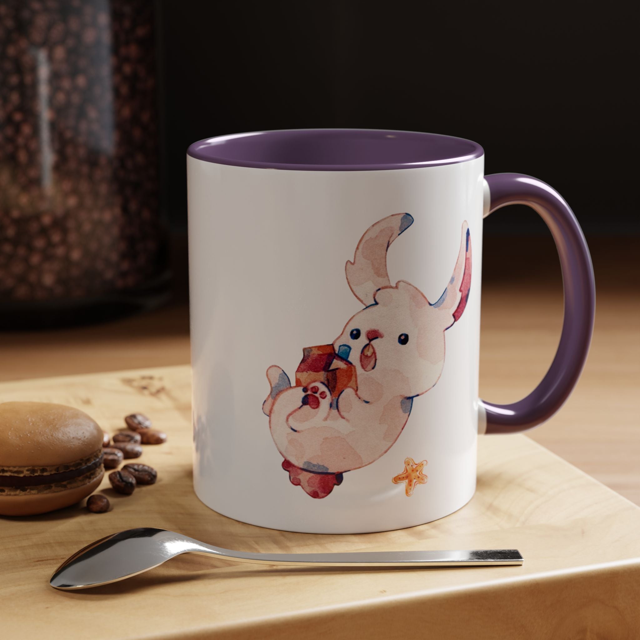 Sweet Bunny Coffee Mug – Cute Watercolor Mug (11/15oz)