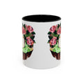 Sleeping Chicken in a patch of Roses Coffee Mug – Cute Watercolor Mug (11/15oz)