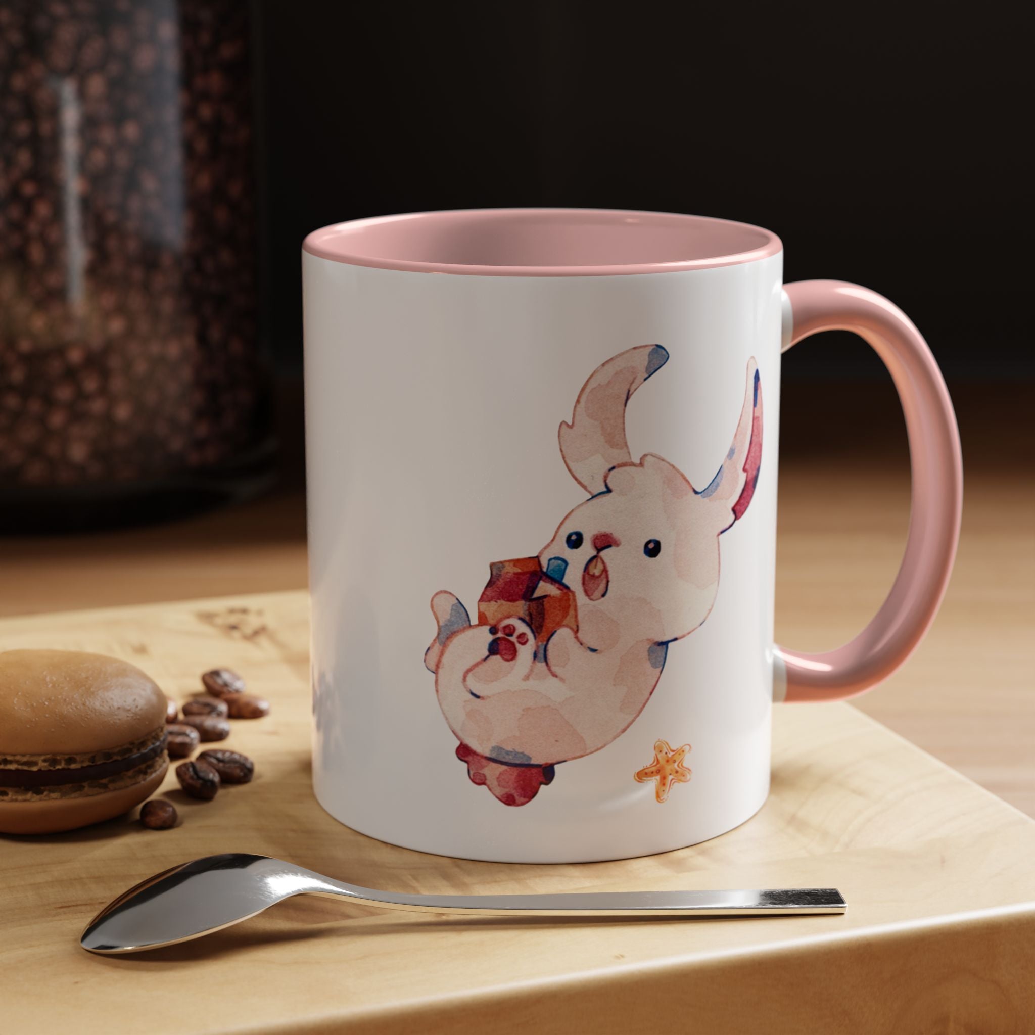 Sweet Bunny Coffee Mug – Cute Watercolor Mug (11/15oz)