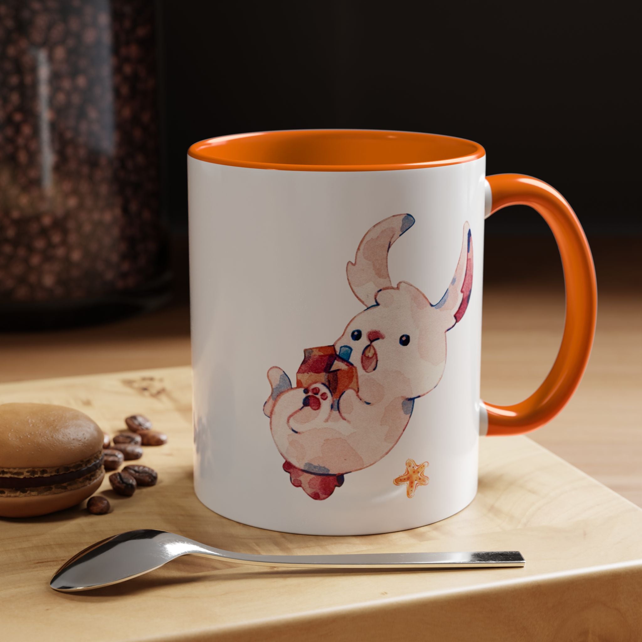 Sweet Bunny Coffee Mug – Cute Watercolor Mug (11/15oz)