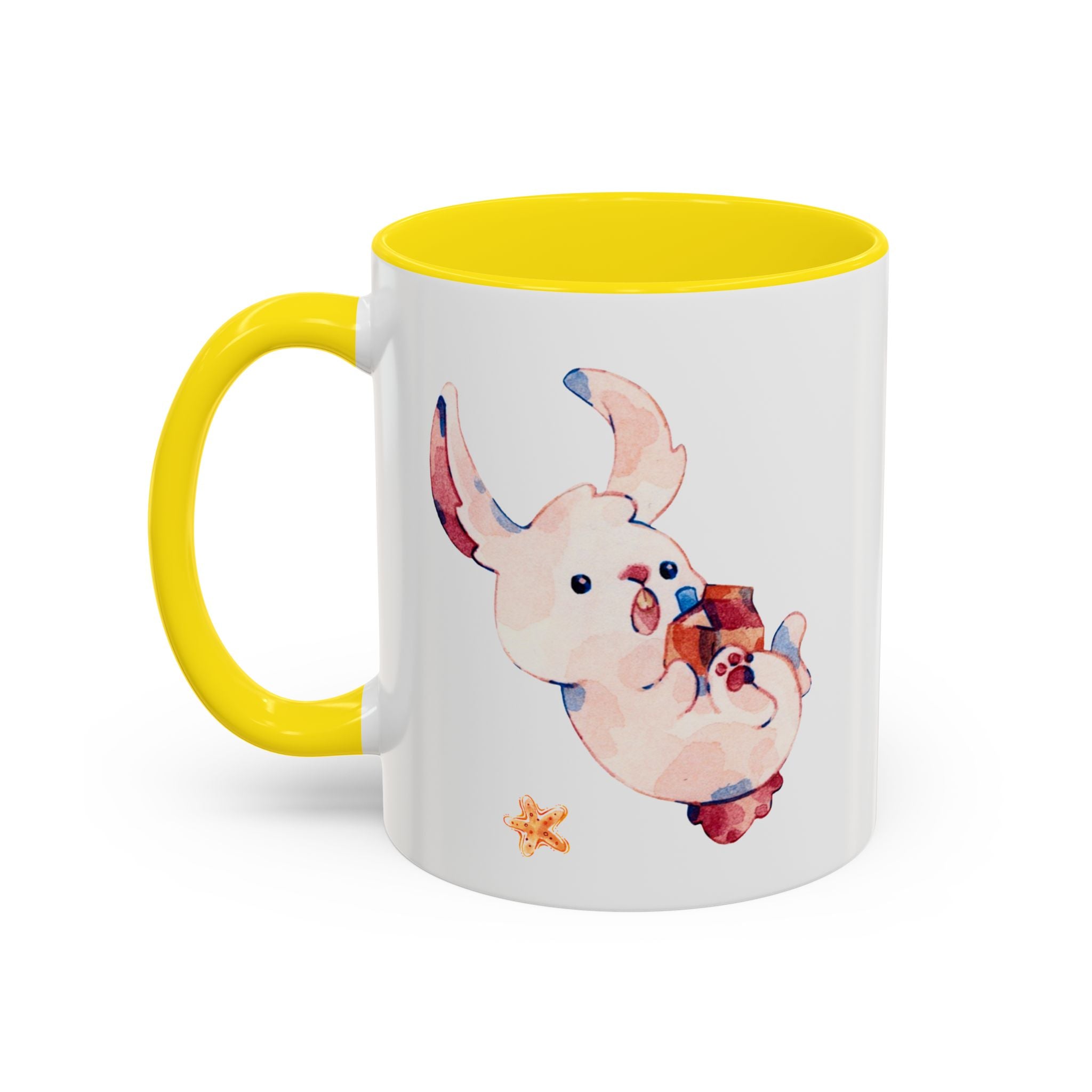 Sweet Bunny Coffee Mug – Cute Watercolor Mug (11/15oz)