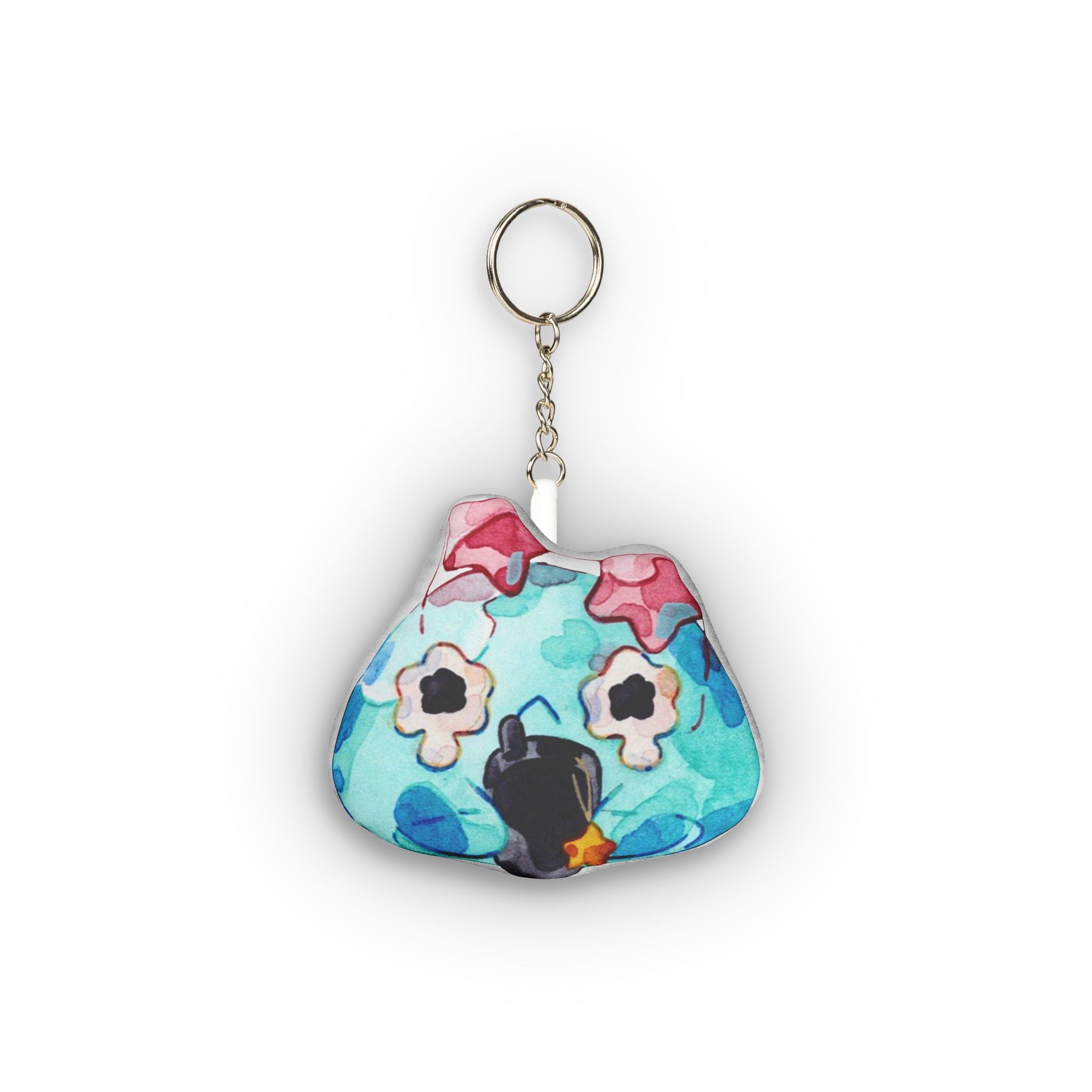 Custom Mini Plush Keychain — Distressed slime