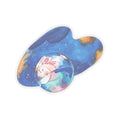 Space Bunny — Cute Watercolor Kiss-Cut Sticker