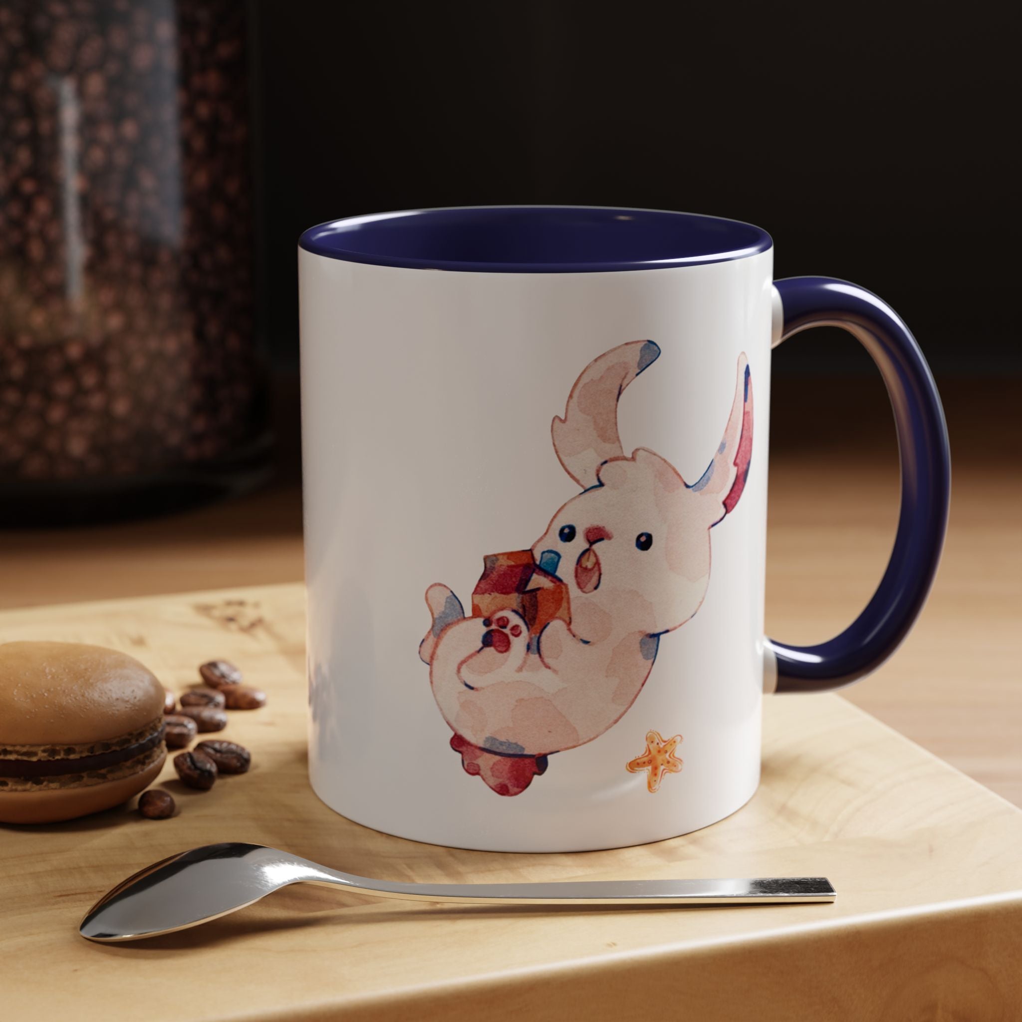 Sweet Bunny Coffee Mug – Cute Watercolor Mug (11/15oz)