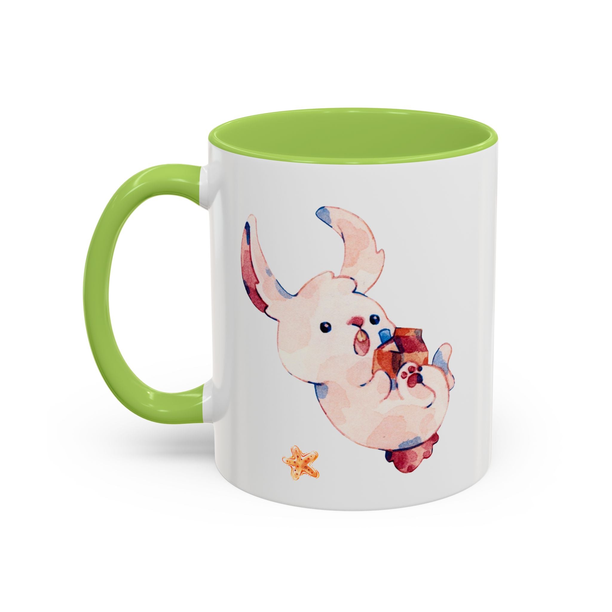 Sweet Bunny Coffee Mug – Cute Watercolor Mug (11/15oz)